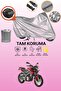 Gray Rear Bag Compatible Bajaj Pulsar Ns 150 Compatible Motorcycle Cover, Protective Cover