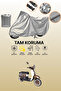 Gray Arora Dazzle 50 Compatible Motorcycle Cover, Protective Cover, Motor Cover