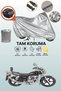 Gray Rear Bag Compatible Arora Ar 150-A Jaguar Compatible Motor Tarpaulin, Protective Cover