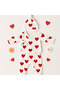 Baby Girl Newborn 3-Piece Heart-Tied Hospital Discharge Set - 2