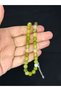 Special Gift for Your Loved One: Light Green Agate Bead Tesbi̇h with a Round Cut, Natural Stone, H-1498. - 3