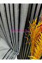 Natural Linen Background Curtain Single Wing (No Pleats) Straight Sewing - 3