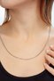Women's Steel Necklace - Thin Forse Chain Model Women's Necklace - 4