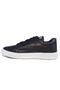 10220250 Basel Navy Blue Casual Men's Leather Shoes - 3