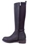 Dza07- 43624913   Black Daily Stretch Flat Heel Women's Boots - 3