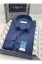 Classic Long Sleeve Oxford Gift Boxed Easy-Iron Men's Shirt Fs-001254 - Navy Cobalt Blue - 3