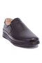 Dma08-429 Black Orthopedic Casual Men's Leather Shoes