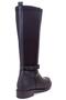 Dza07- 43624913   Black Daily Stretch Flat Heel Women's Boots - 4