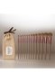 Wanda Nara Cosmetics Professional Premium Beauty Brown-Gray Makeup Applicator Brush Set of 13 - 6
