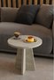 Mushroom 3-Piece Round Nesting Coffee Table, Living Room Coffee Table Set, Nordic Style, Side-Center Table - 3