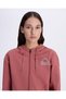 Logo Femisa Tur Women's Dusty Rose Comfort Zipper-Up Sweatshirt - 2