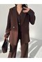 Women's Jacket Vest Palazzo Pants 3-Piece Suit