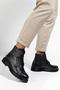 Winter Men's Boots – Faux Leather, Fur Lined, Zippered, Water and Cold Weather Resistant