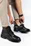 Winter Men's Boots – Faux Leather, Fur Lined, Zippered, Water and Cold Weather Resistant - 2