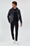 Pablo 1 Men's 100% Cotton Hooded .Jean Jacket - 3