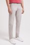 Ricky Men's High Rise Straight Comfortable Cut High Waist Woven Trousers Straight Leg White - 3
