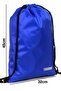 Cobalt Blue 32X45 cm Waterproof Drawstring Football Boots and Sports Bag - 4