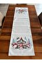 3-Piece-H1253 Cookie Houses-Cushion Cover and Runner Combination - 5