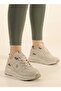 Queen Step 2105 Unisex Sports Shoes Beige - 3