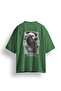 Raven Style Karga Printed / Oversized Unisex T-Shirt / 95% Premium Quality Cotton / 330Gr Thick Combed Cotton - 3