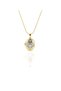 Women's Gold Color Steel Phoenix Figured Covered Model Necklace – Tarnish-Free Stainless Steel - 2