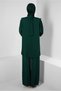 Ruffle Detailed Balloon Sleeve Trousers Suit 43861 - 3