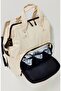 Baby Care Bag Organizer Functional Mother Baby Care Backpack-cream - 7