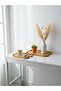 2-Piece Bamboo Wooden Rectangular Tea Coffee Serving Luxury Presentation Tray with Handles