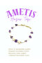 Women's Purple Amethyst Detailed Seashell Bracelet - 2