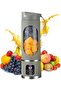 Portable Blender with LED Battery Display, 450ml Capacity, Ice Crushing Power - Multicolor