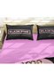 Black Pink 3D Digital Printed Double Duvet Cover Set - 3