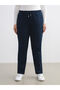 Women's Thick Sweatpants with Elastic Waist - 6