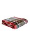 Oxford Checked Overknee Blanket Green 130X170 - 6