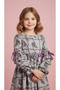 Patterned Girl's Casual Dress - 5