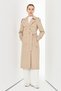 Double Button Seasonal Women's Sports Trench Coat Lined Inside 20242 - 7