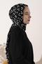 Women's Flower Patterned Non-Wrinkle Wrap 190*80 Cm - 4