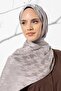 شال نسائي جاكار حجاب منقوش كبير بنقشة Houndstooth - 2