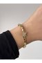 Gold Color Vip Series Star Stone Steel Bracelet – Women - 8