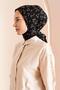 Women's Flower Patterned Non-Wrinkle Wrap 190*80 Cm - 4