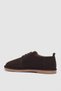 Velura Lace Detailed Suede Women's Loafer-Brown Suede - 4