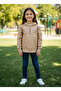 Rose Gold Leather Camel Color Children's Sweatshirt044852
