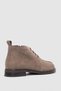 Lazen Genuine Leather Lace-Up Detailed Short Women's Boots - Mink Suede - 2