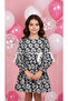 Patterned Girl's Casual Dress - 6