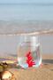 Single Water Glass with Coral Glass Figure - 2