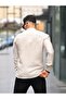 Men's A Quality Linen Slim Fit Capless Collar Long Sleeve Shirt - 4