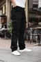 Men's Baggy Pants with Cargo Pockets - 3