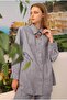 Relaxed Fit Basic Suit Fog - 3