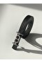 Thin Women's Belt with Silver Buckle, Trouser Belt, Shirt Belt, Jacket Belt - 3