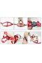 Dog Harness Leash Small Red for Small Breeds 25-40 cm - 5