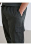Rmz Gi̇yi̇m Farkiyla Large Size Standard Fit Men's Cargo Pants - 4